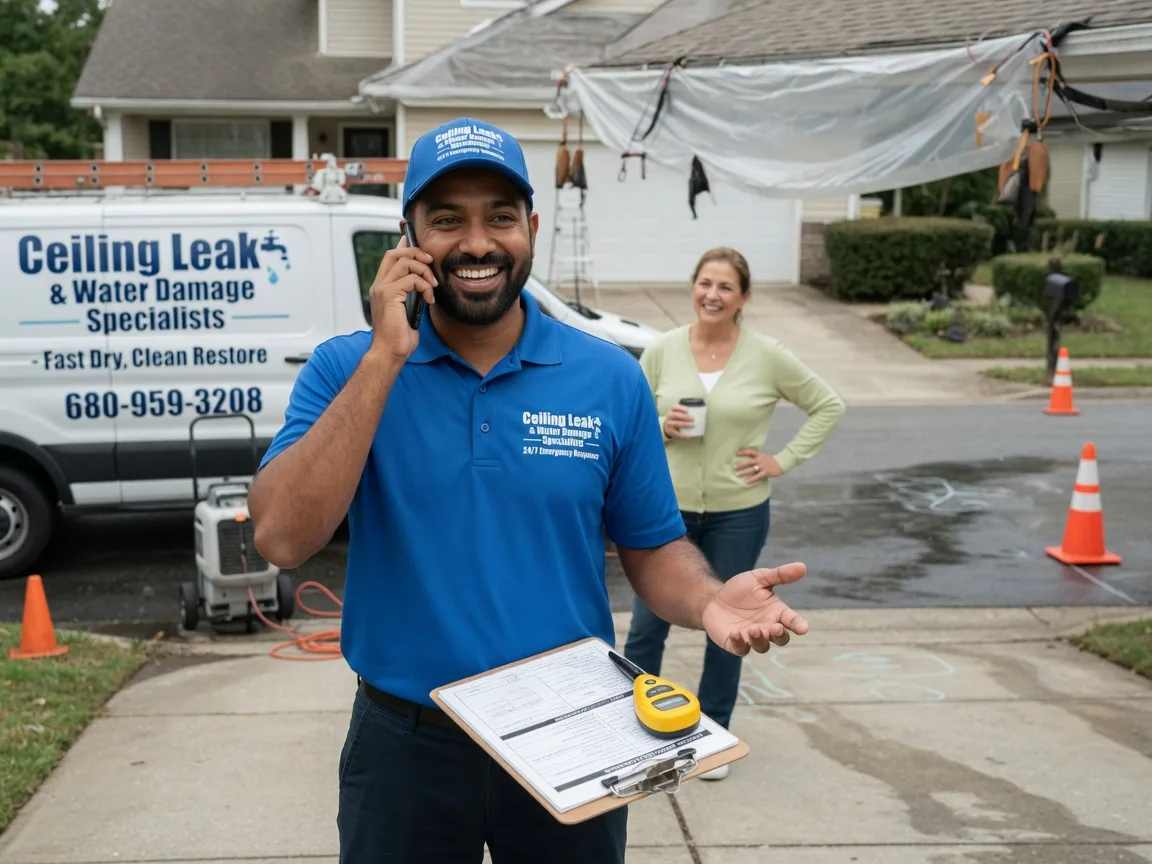 Ceiling Leak Cleanup South Lancaster, MA FAQs